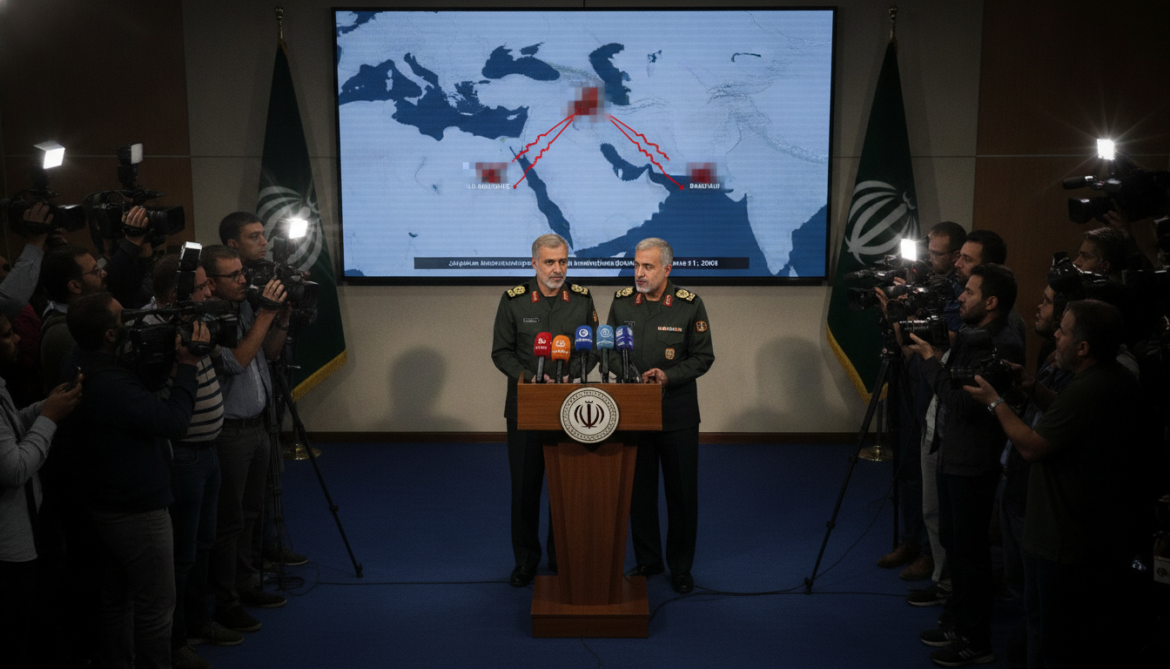 IRGC announces strikes on US military depots in Kuwait and Bahrain