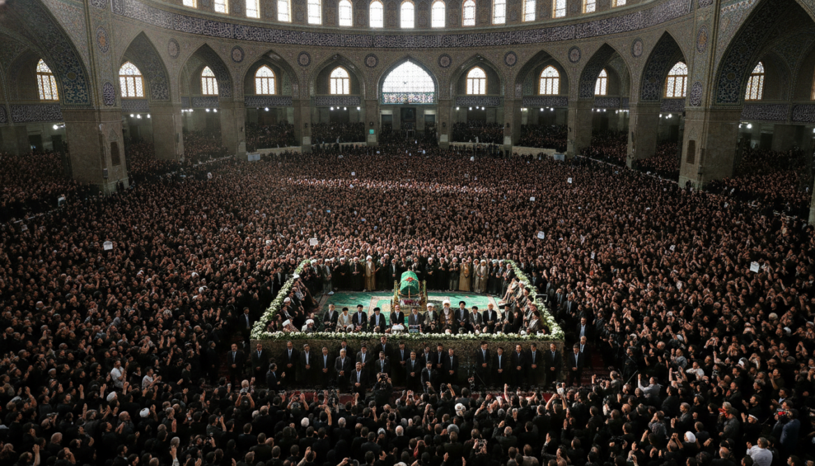 Khamenei funeral fills Tehran mosque as government predicts 20 million attendees