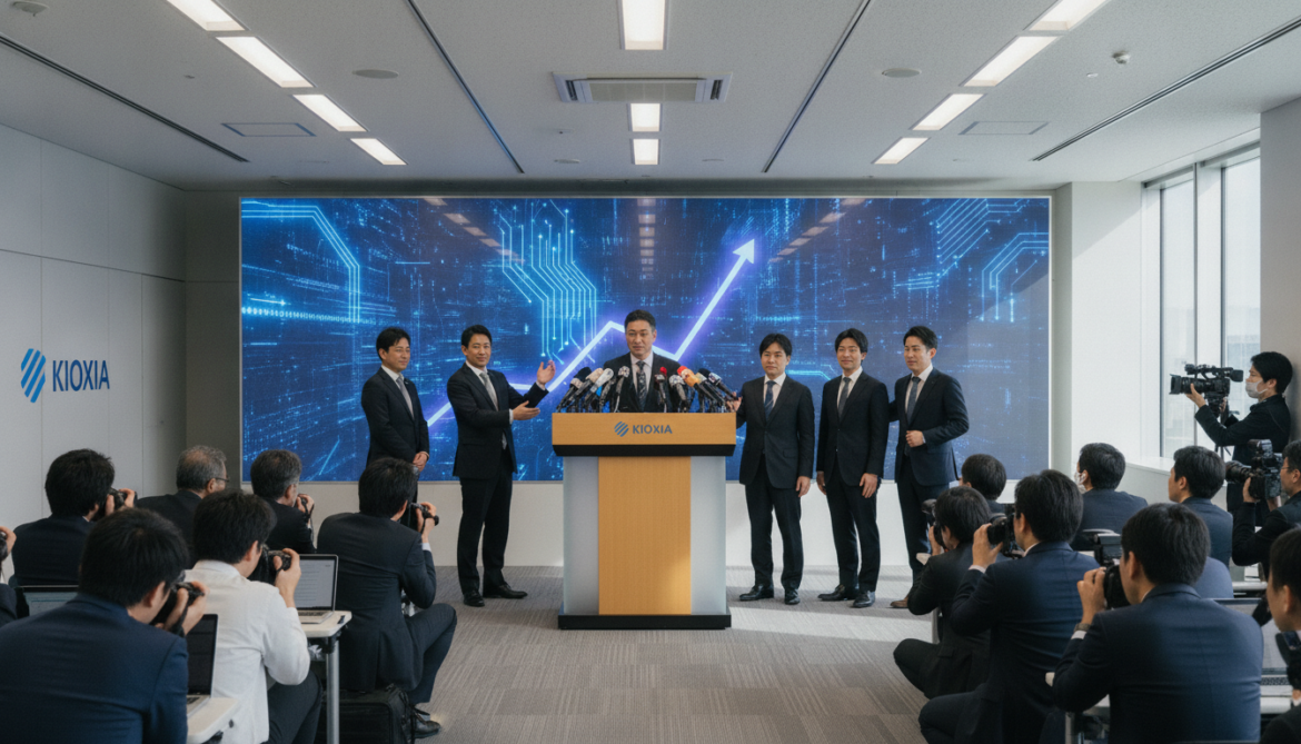 Kioxia posts record quarterly profit as AI NAND demand surges