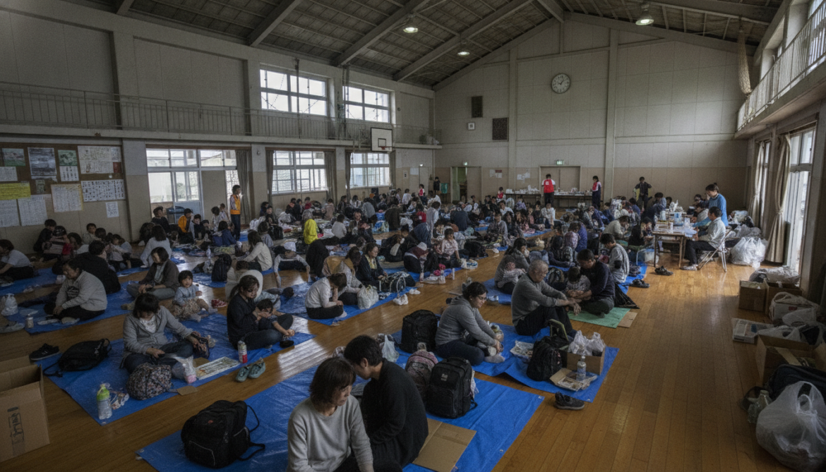 Kumamoto earthquake exposes unchanged evacuation shelter conditions 48 hours after quake