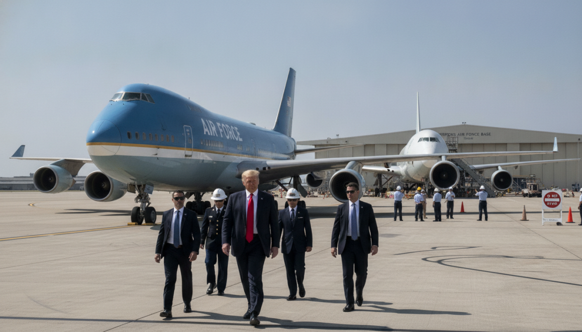 New Air Force One Safety Concerns Force Trump to Use Old Plane