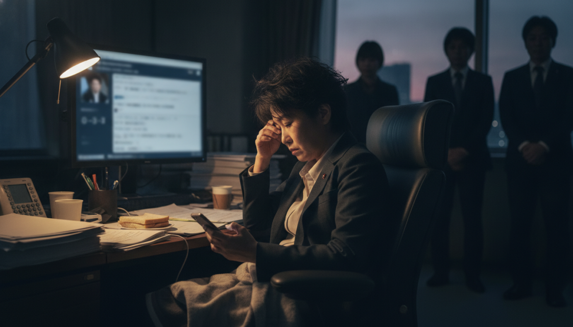 Prime Minister Takaichi Urged to Sleep After X Post on 0–3 Hours