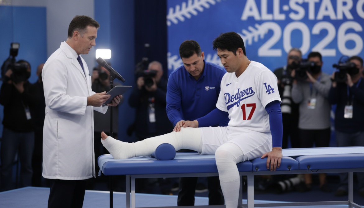 Shohei Ohtani Withdraws from 2026 All-Star Game with Left Knee Inflammation
