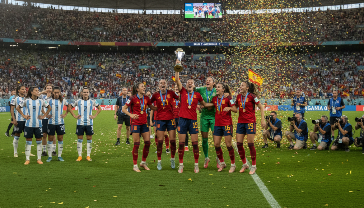Spain beats Argentina to claim World Cup with dominant possession