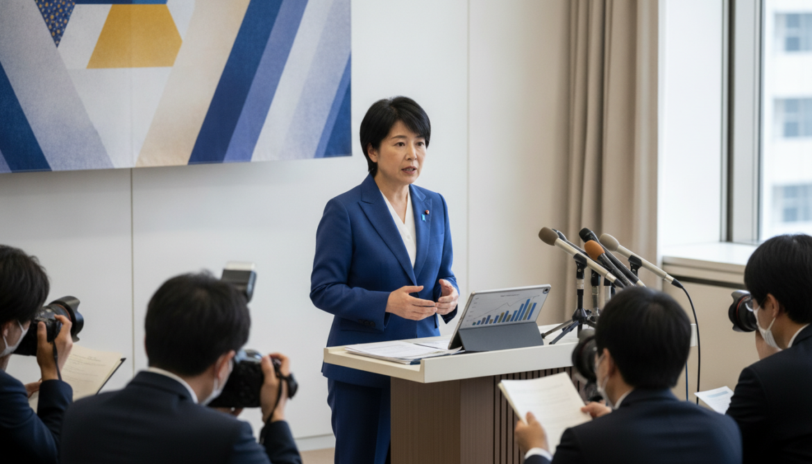 Takaichi Proposes 1% Food Tax Cut Leaving 5 Trillion Yen Gap