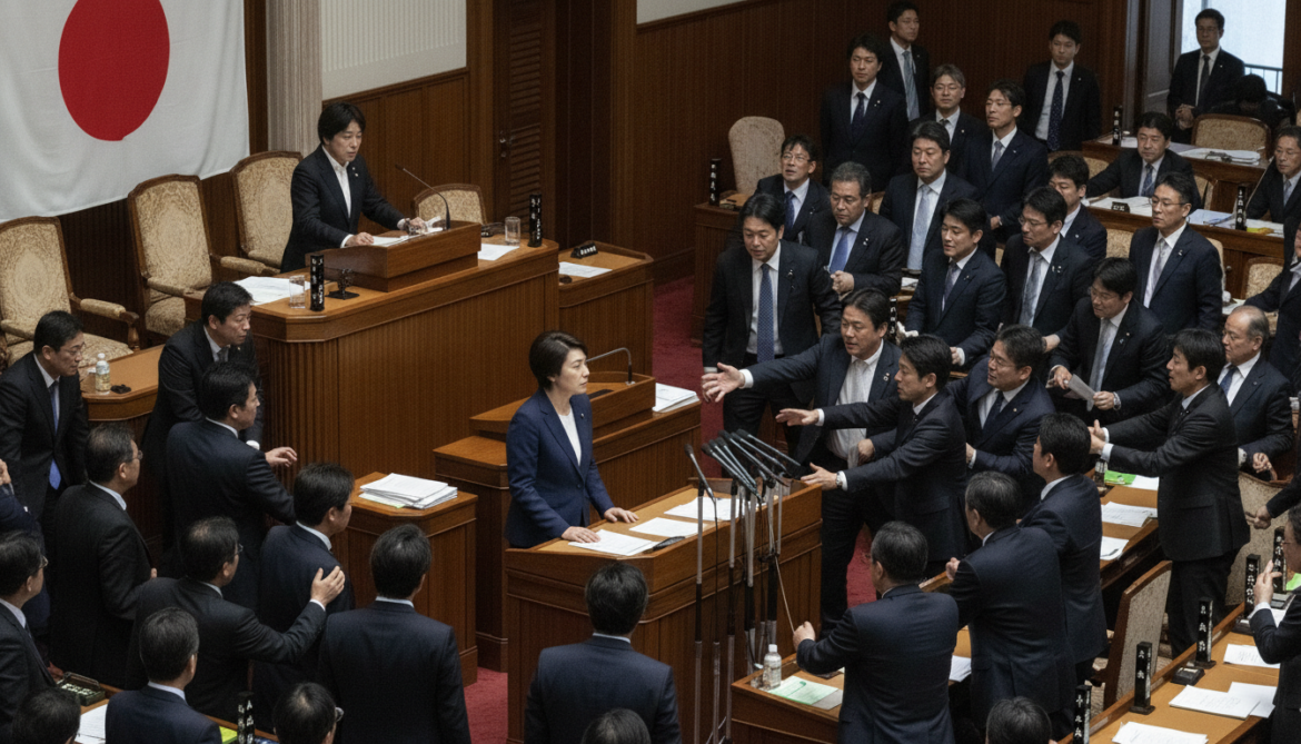 Takaichi's alliance with Japan Innovation Party sparks parliamentary turmoil