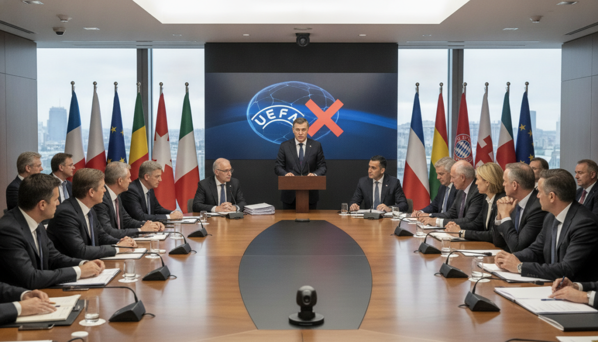 UEFA announces unanimous boycott of FIFA tournaments unless proposed subsidiary withdrawn