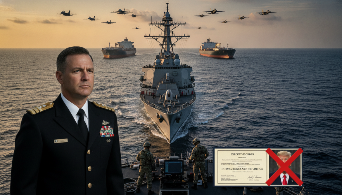 U.S. Central Command resumes Hormuz blockade as Trump withdraws 20% transit levy