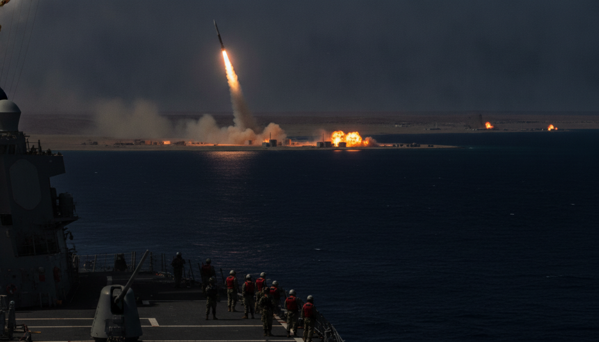 US military launches two strikes on Iran, hits missile sites near Strait of Hormuz