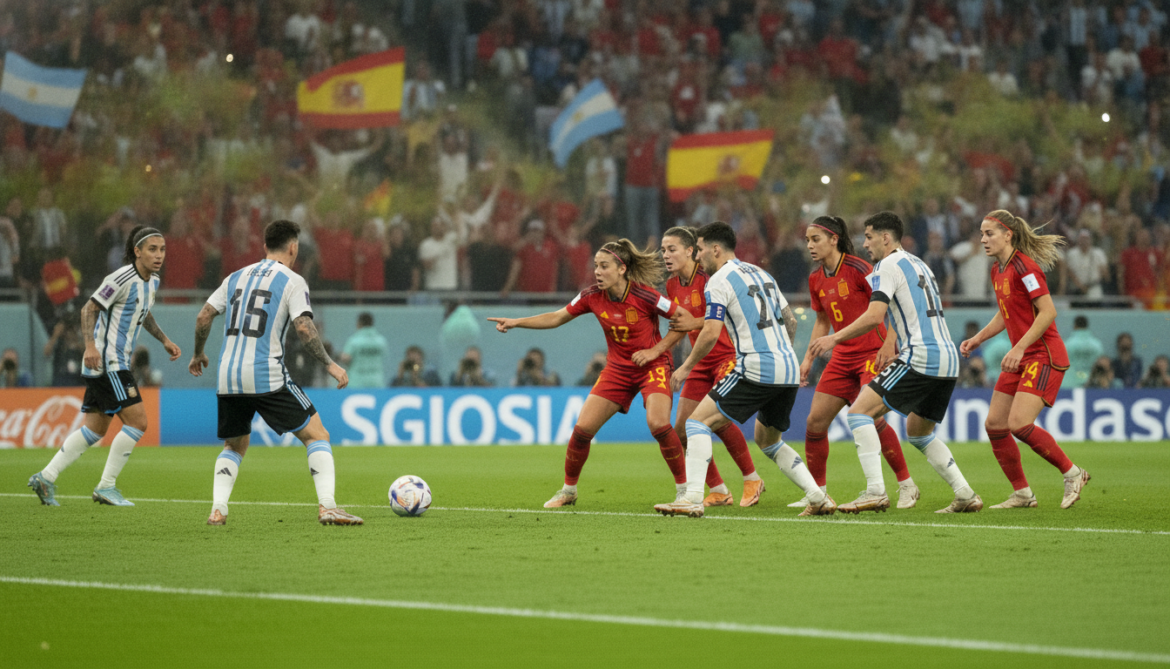 World Cup final Spain faces Argentina in tactical title showdown