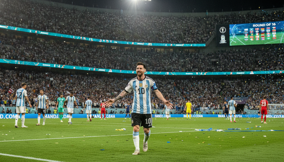 World Cup first knockout round ends as 16 teams advance, Messi shines
