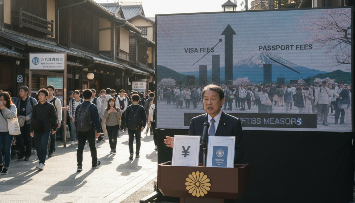 Japan hikes visa fees and cuts passport fees to curb overtourism