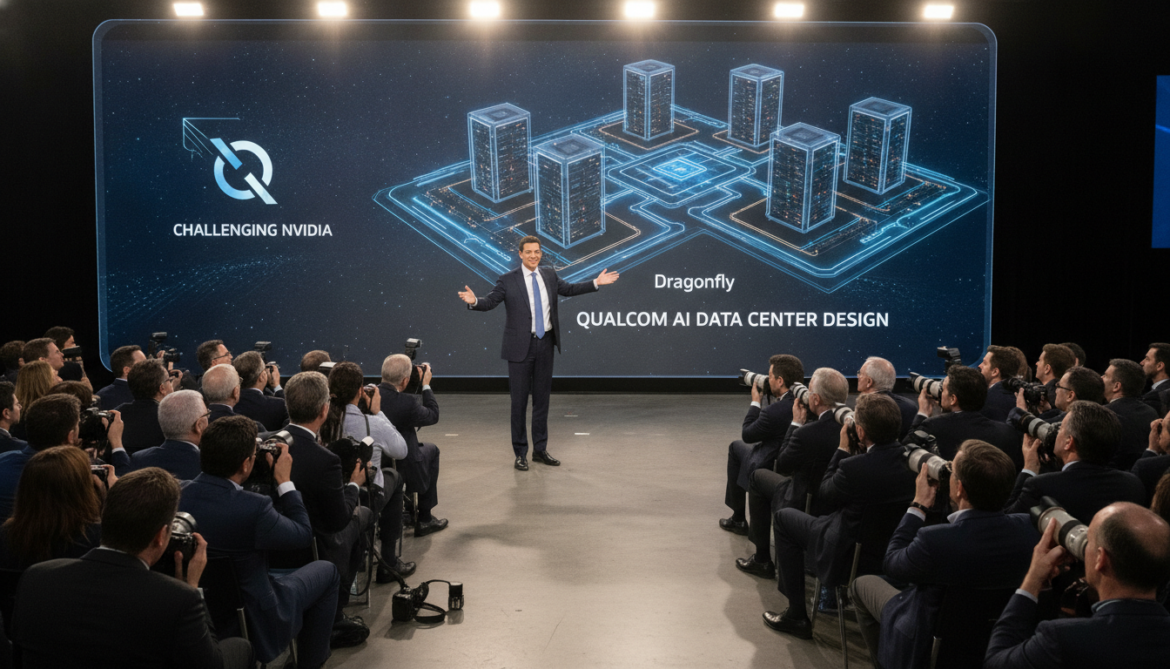 Qualcomm reveals Dragonfly AI data center design to challenge Nvidia