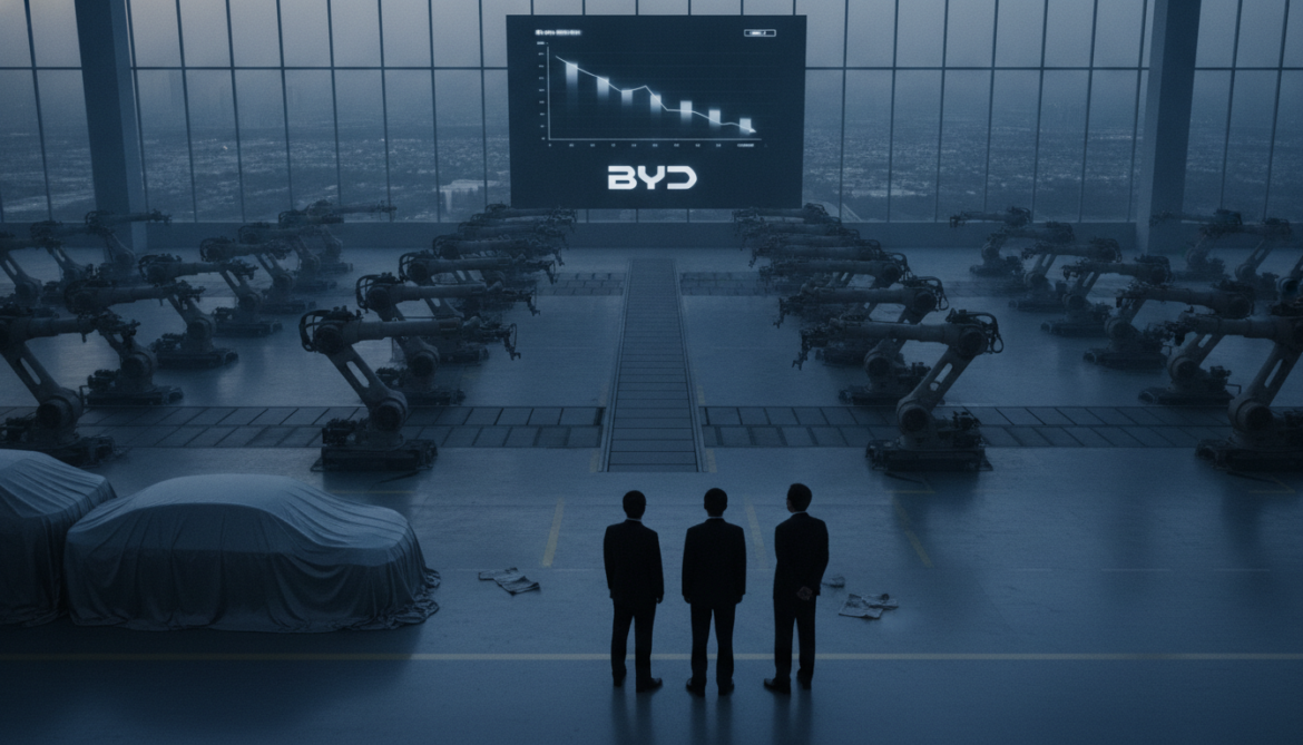 BYD reports 16% H1 2026 sales decline amid domestic market slump