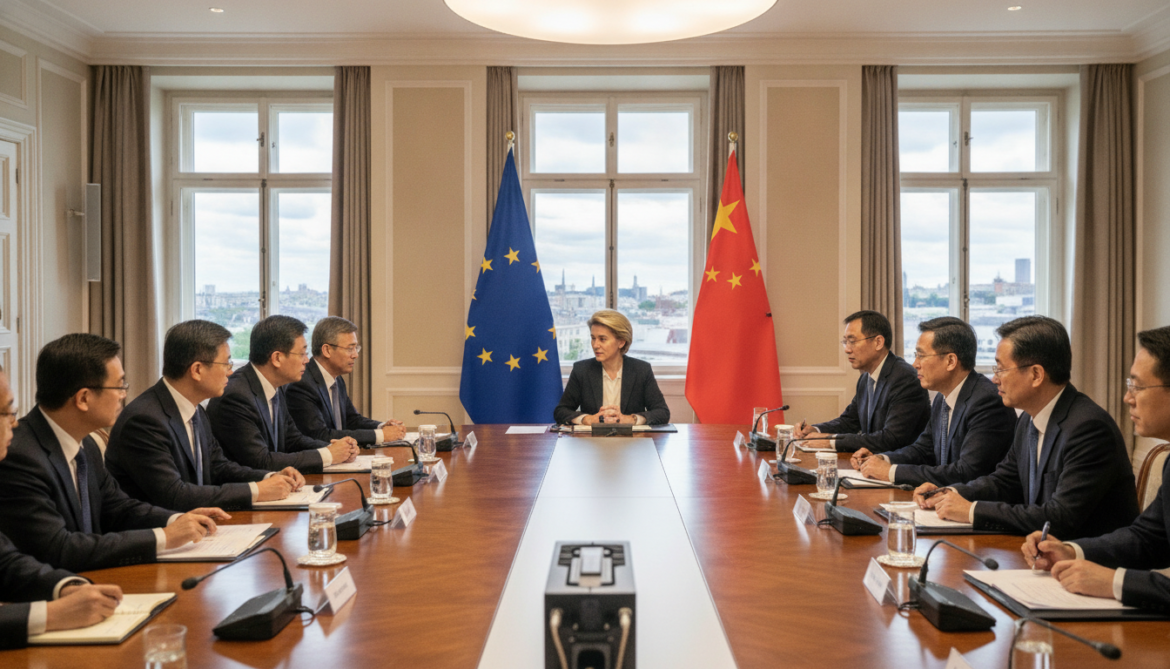 EU and China agree to launch ministerial dialogue on trade imbalances