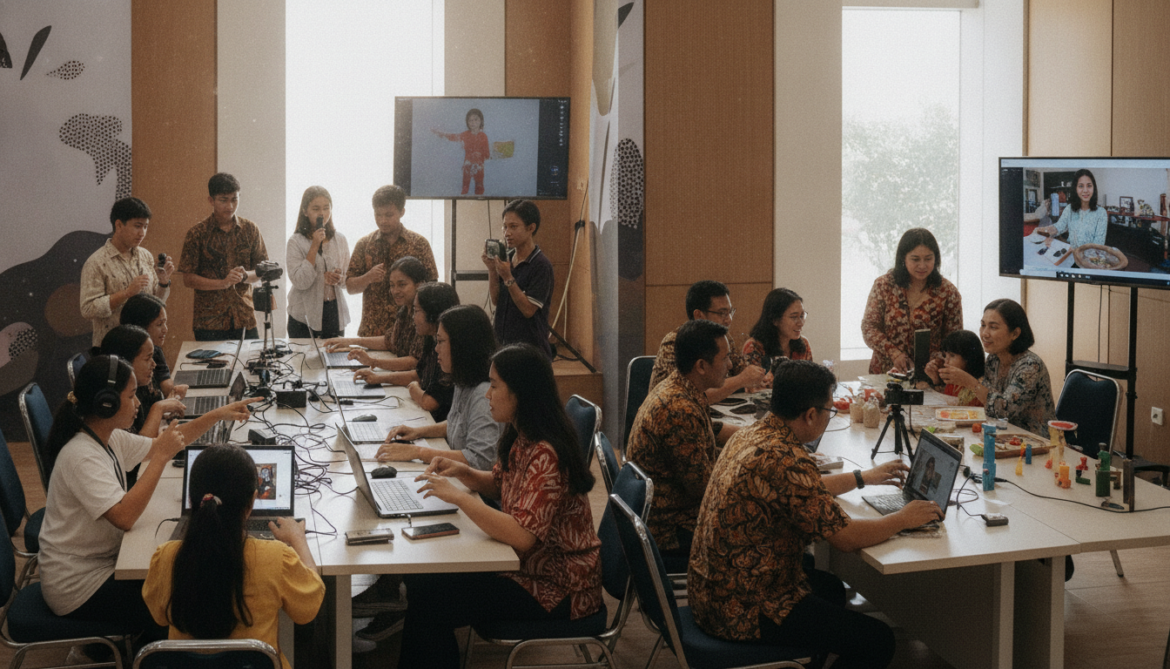 Online videos become classrooms and creative hubs for Indonesian teens and parents