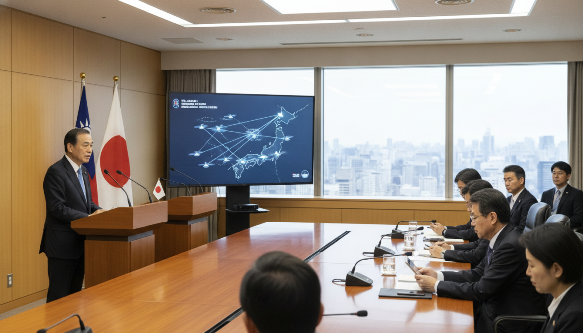 Japan industry chief urges harmonized drone regulations with Taiwan and eased defense cooperation limits