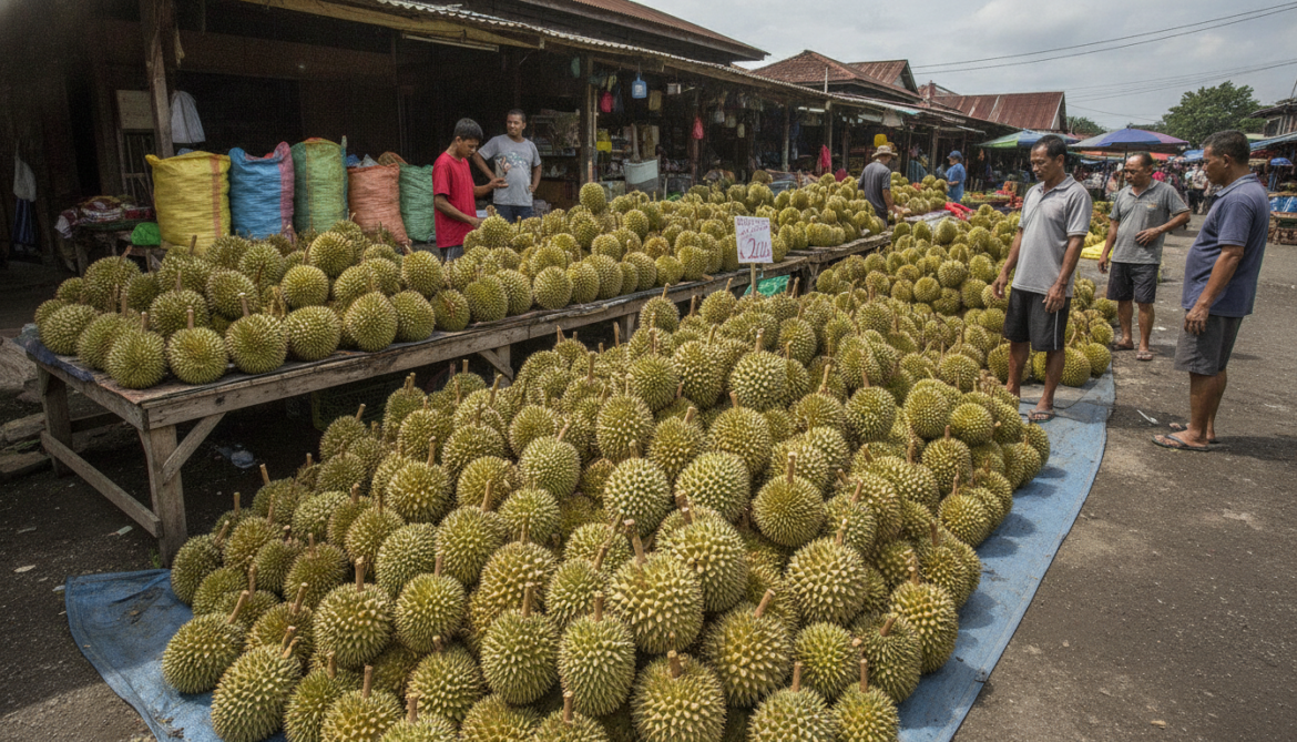 Malaysia Durian Industry Grapples With Supply Glut and Falling Prices