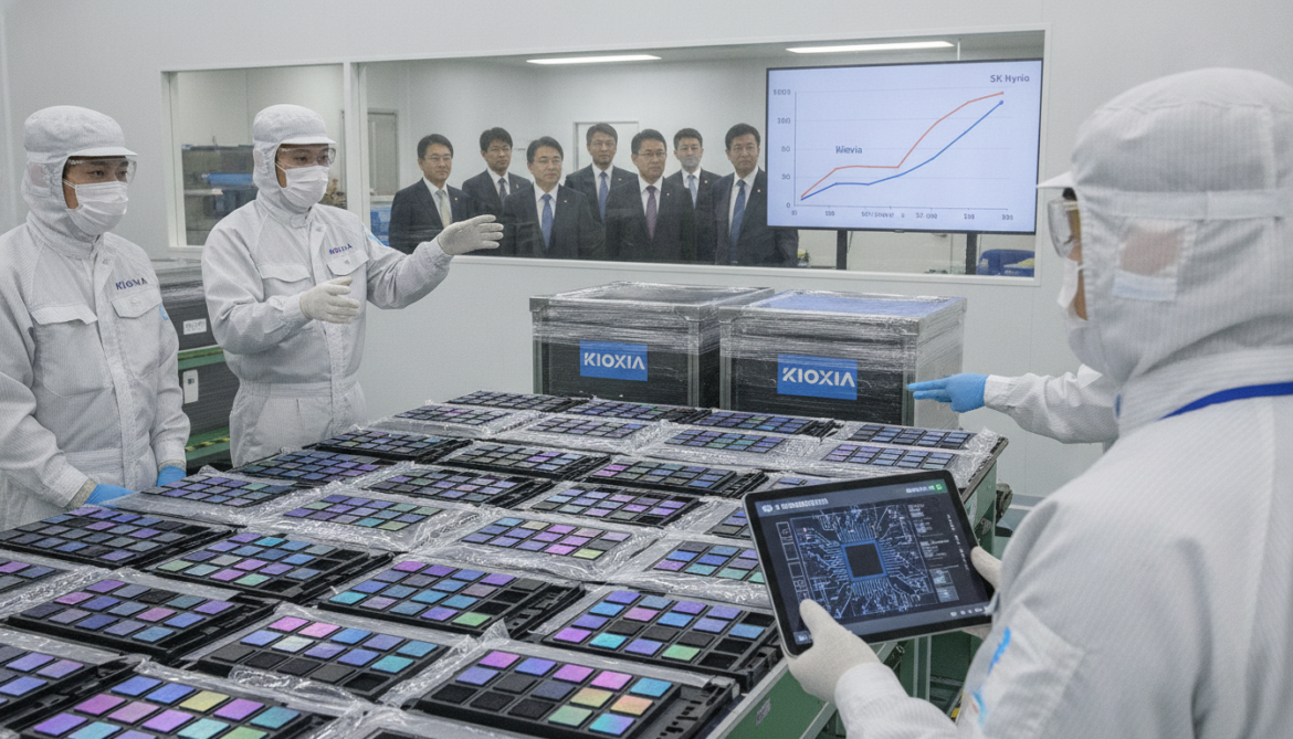 Kioxia begins shipping 10th-generation memory chips as lead over Samsung and SK Hynix narrows
