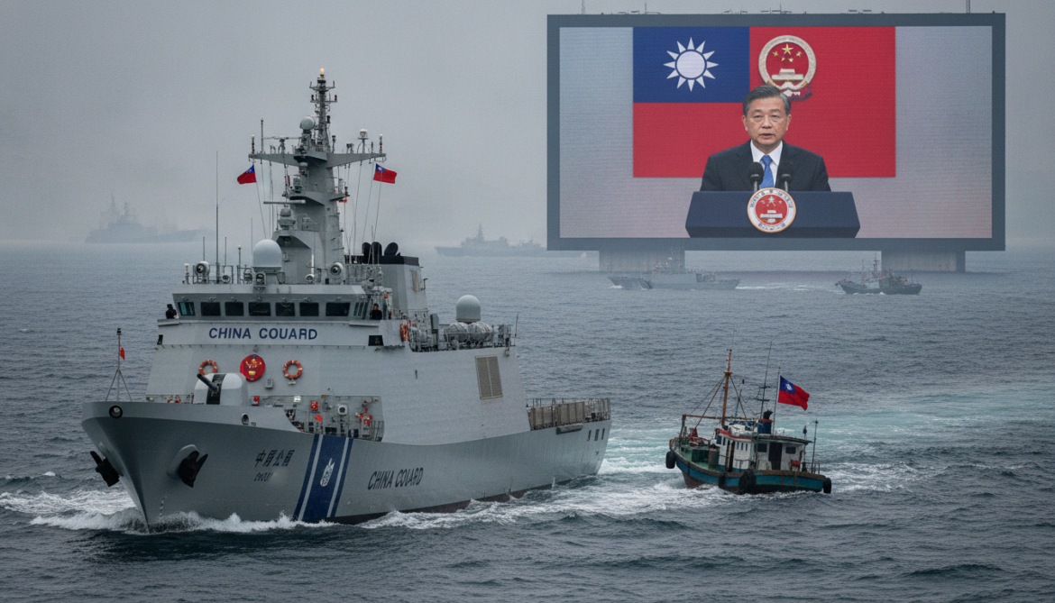 China tightens maritime and political pressure, narrowing strategic space for Taiwan