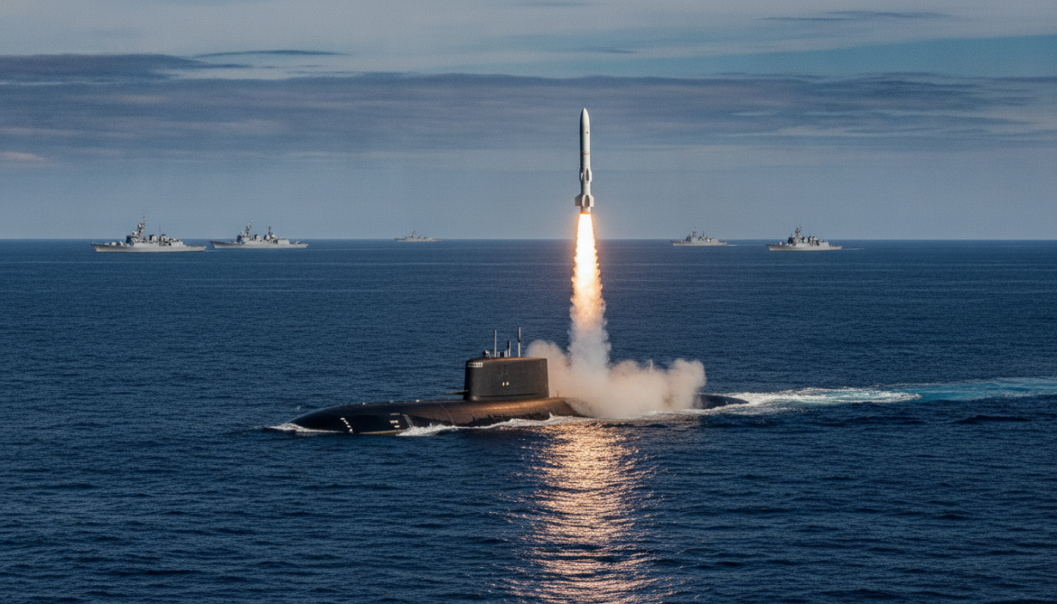 China launches missile from nuclear submarine into Pacific despite regional concerns