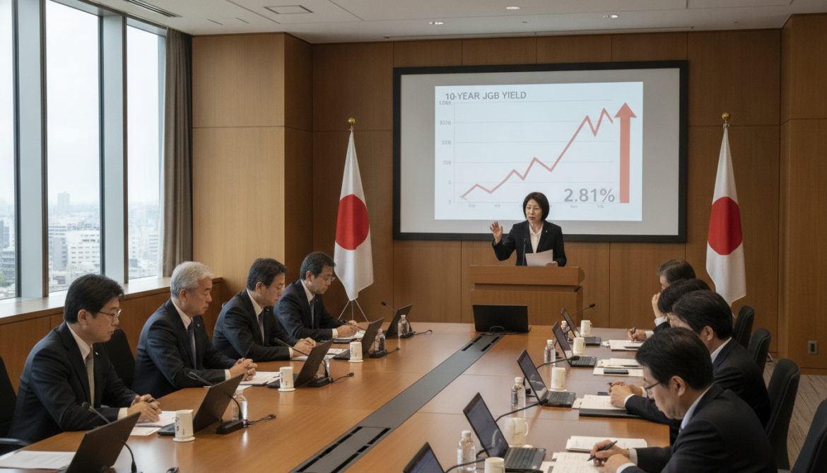 10-year JGB yield climbs above 2.8% amid Takaichi fiscal expansion fears