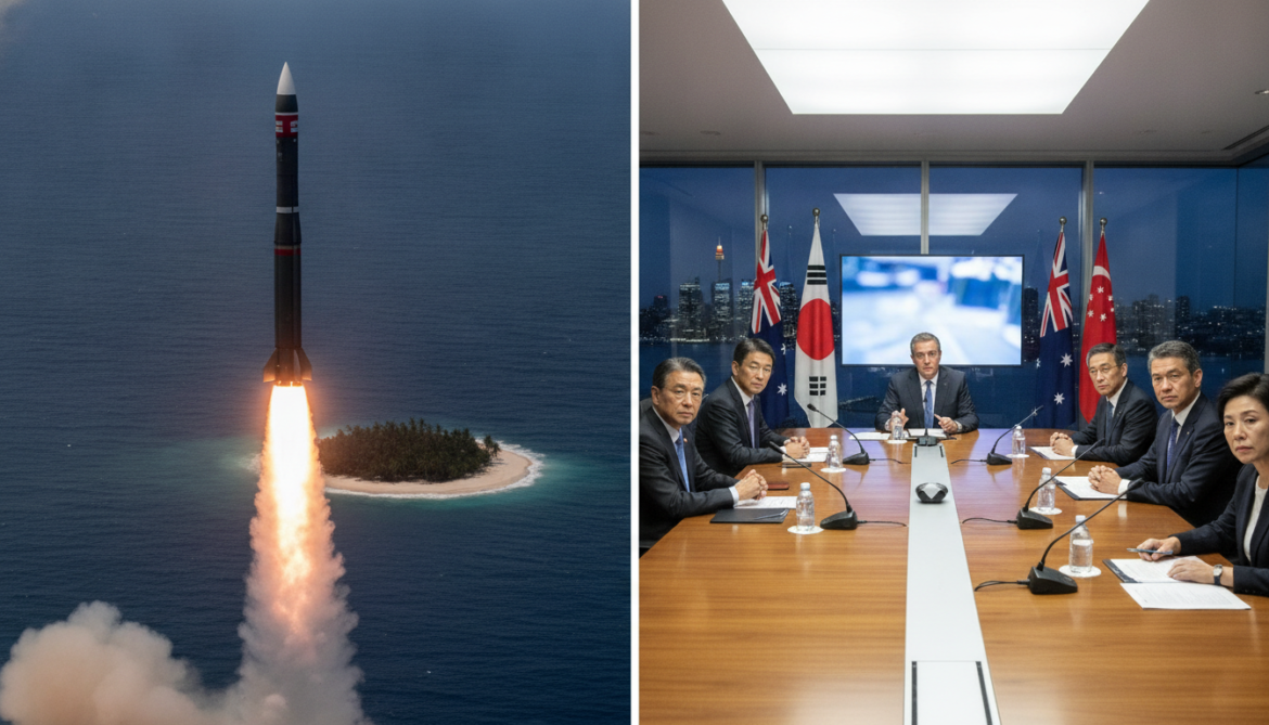 China launches nuclear-capable missile into South Pacific, regional leaders decry breach