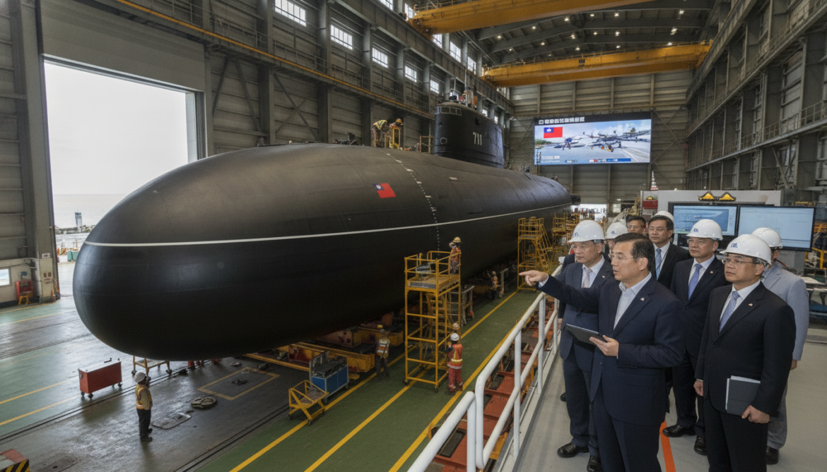 Taiwan's CSBC says first homegrown submarine nearly ready, urges legislature to back drones