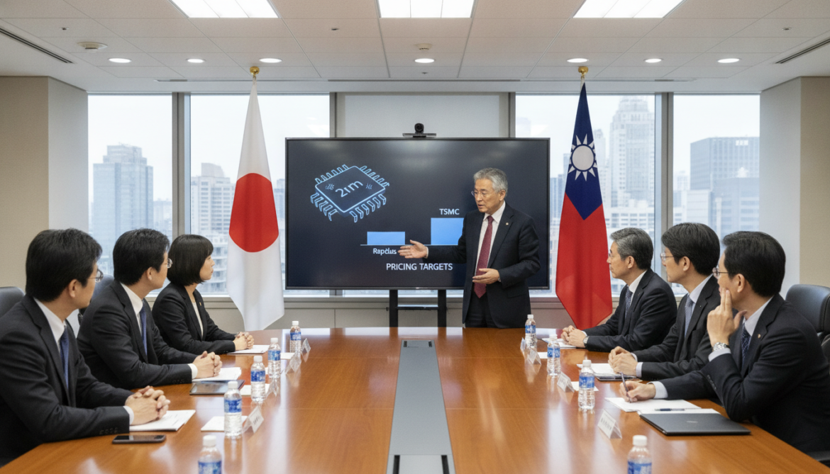 Rapidus says it will match or undercut TSMC 2-nanometer pricing