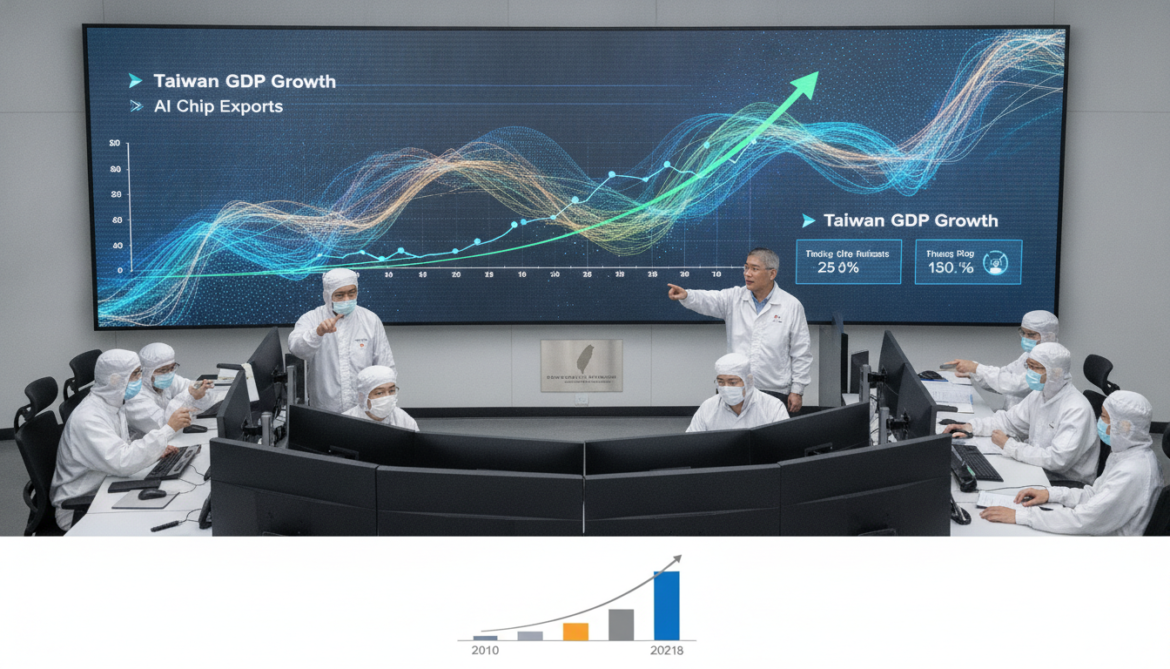 Taiwan economy surges as AI-driven chip exports propel fastest growth since 2010