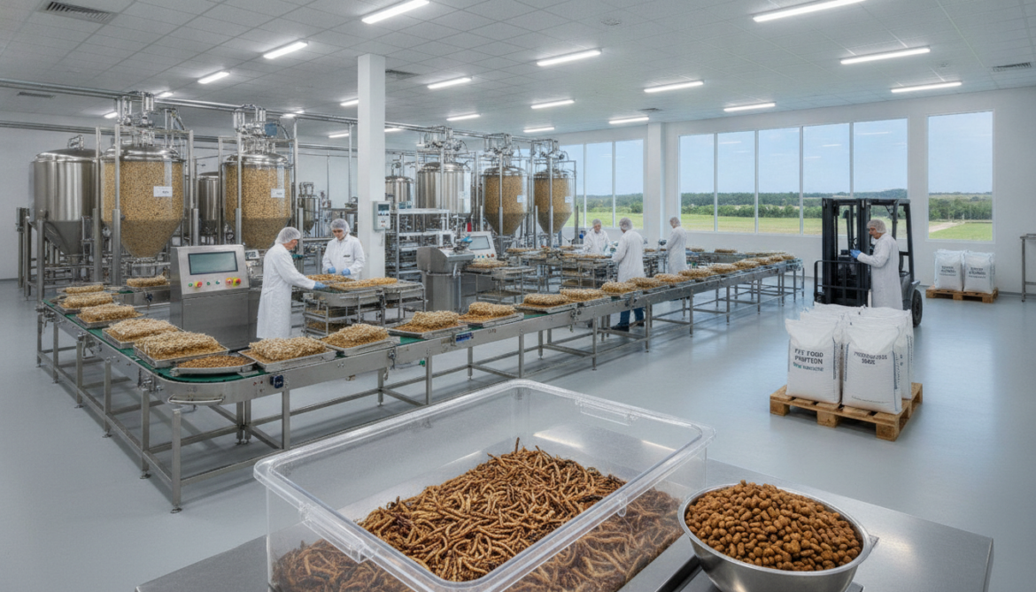 Insect protein startups scale up production for pet food and probiotics