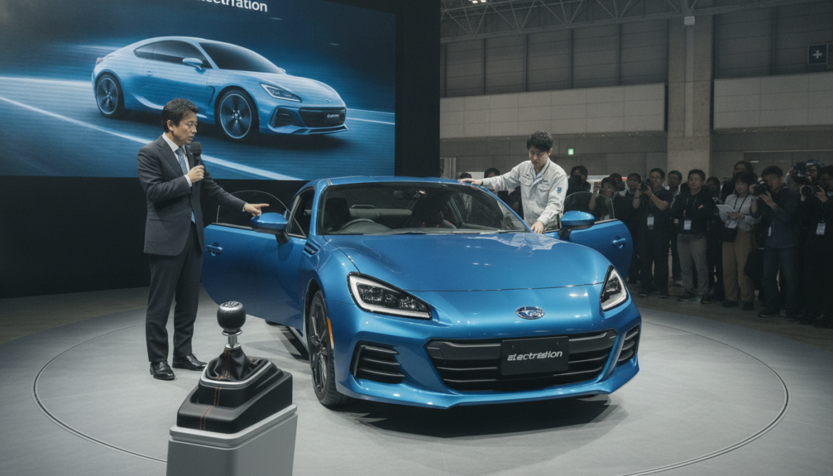 Subaru revives 6-speed manual to restore performance image amid electrification