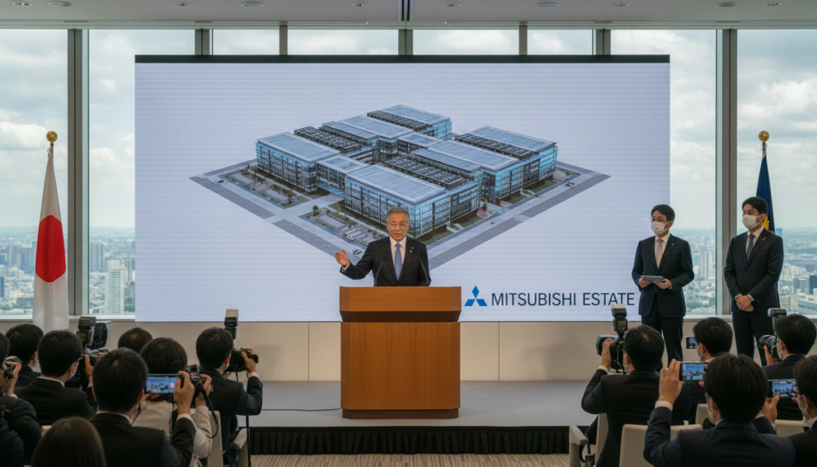 Mitsubishi Estate announces ¥1.5 trillion investment to build data centers in Japan