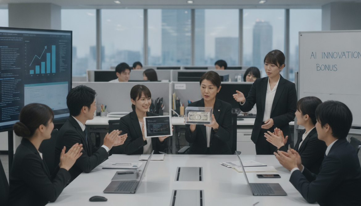 Japanese employers offer cash rewards to boost workplace AI adoption