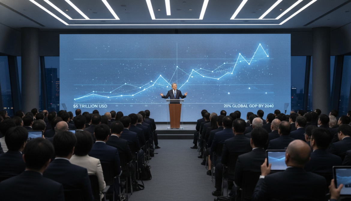 Masayoshi Son warns AI will be 20 percent of GDP by 2040, needs $5trn