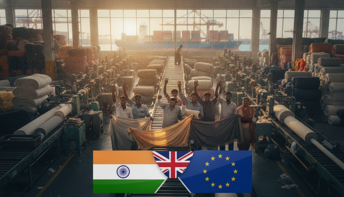 India textile exports surge as UK and EU trade deals remove tariffs
