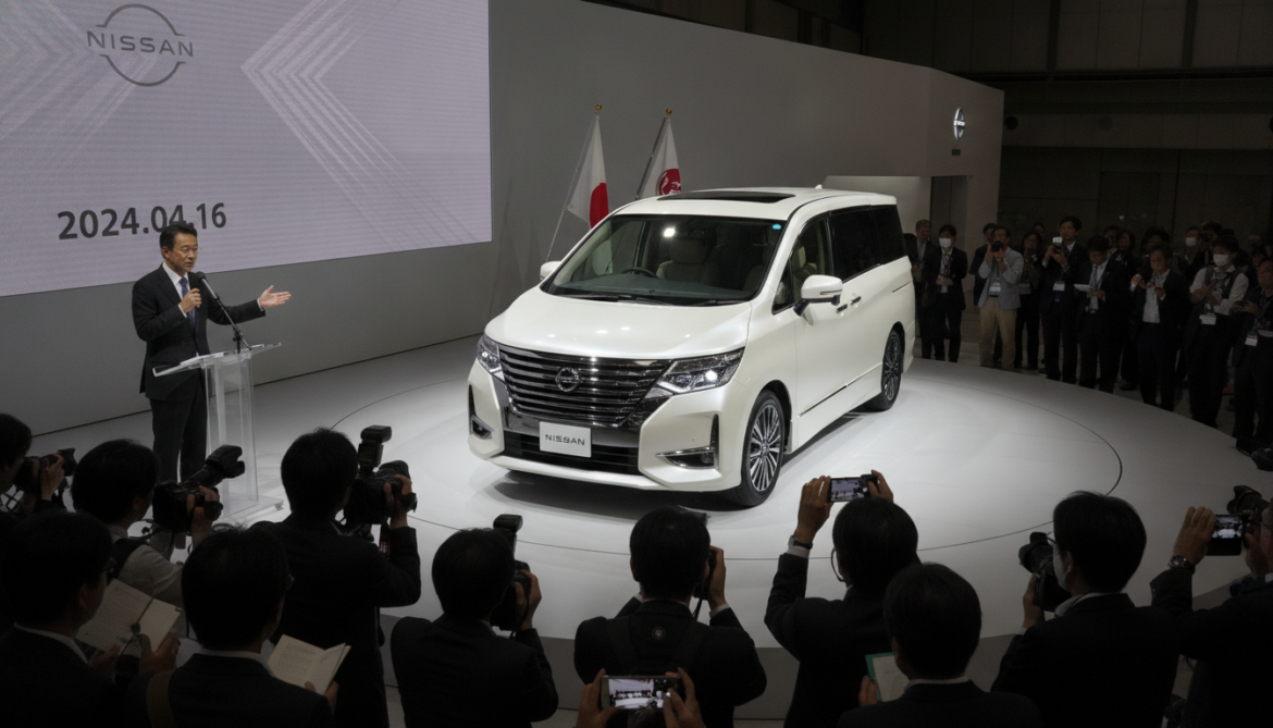 Nissan launches redesigned Elgrand in Japan as key turnaround test