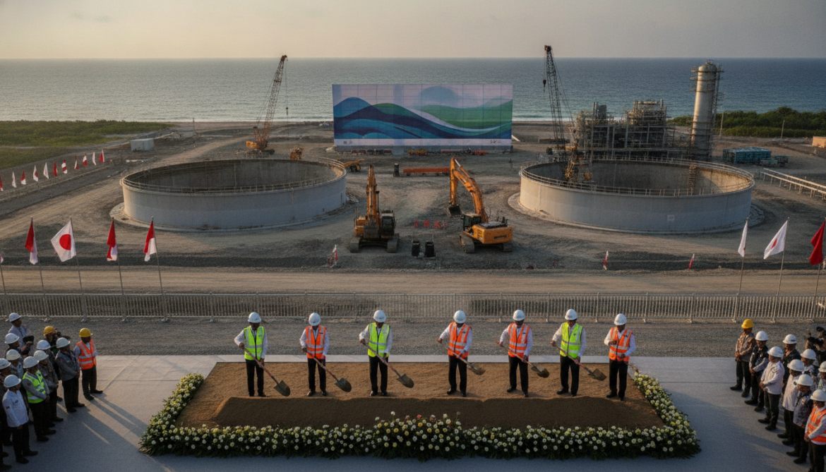 Inpex breaks ground on Abadi LNG plant and boosts Indo-Pacific energy security