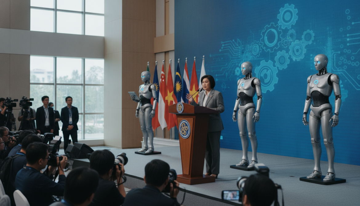 ASEAN Poised to Deploy AI-Powered Humanoid Robots in Manufacturing, Executive Says
