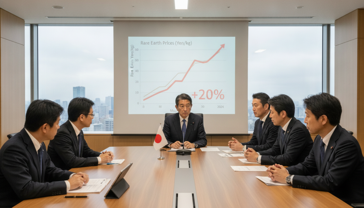 Rare Earth Prices Surge 20% for Japanese Firms After China Export Curbs