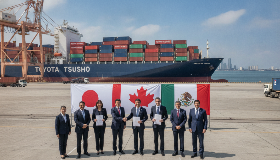 Toyota Tsusho launches direct shipping to Canada and Mexico for auto parts
