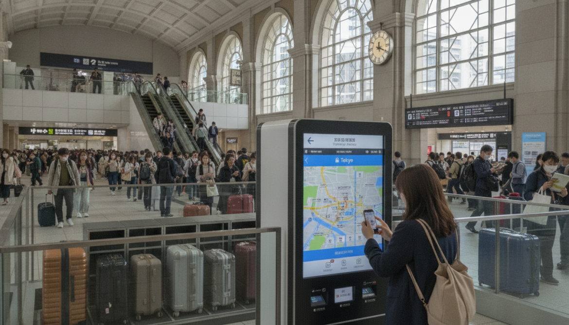 Tokyo luggage storage guide reveals best airport station and app options