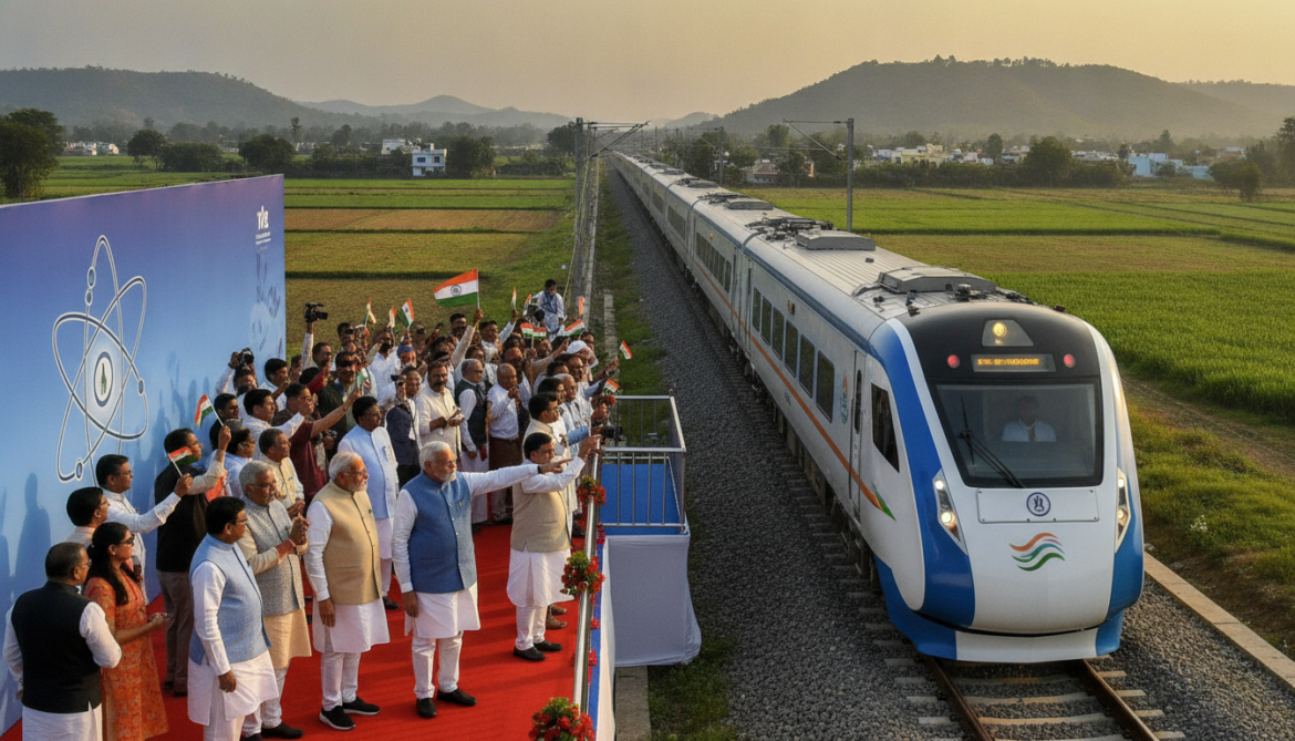 India flags off first hydrogen powered train to boost energy security