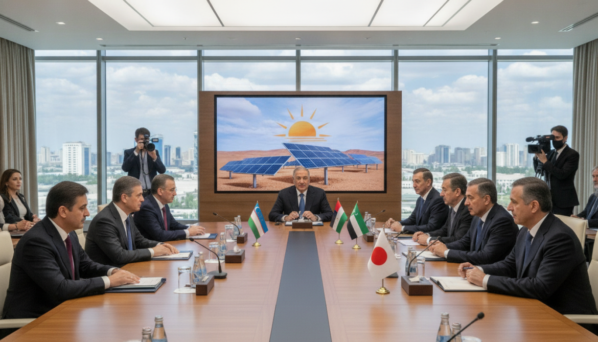 Uzbekistan Solar Potential Attracts Saudi, UAE and Japanese Investors