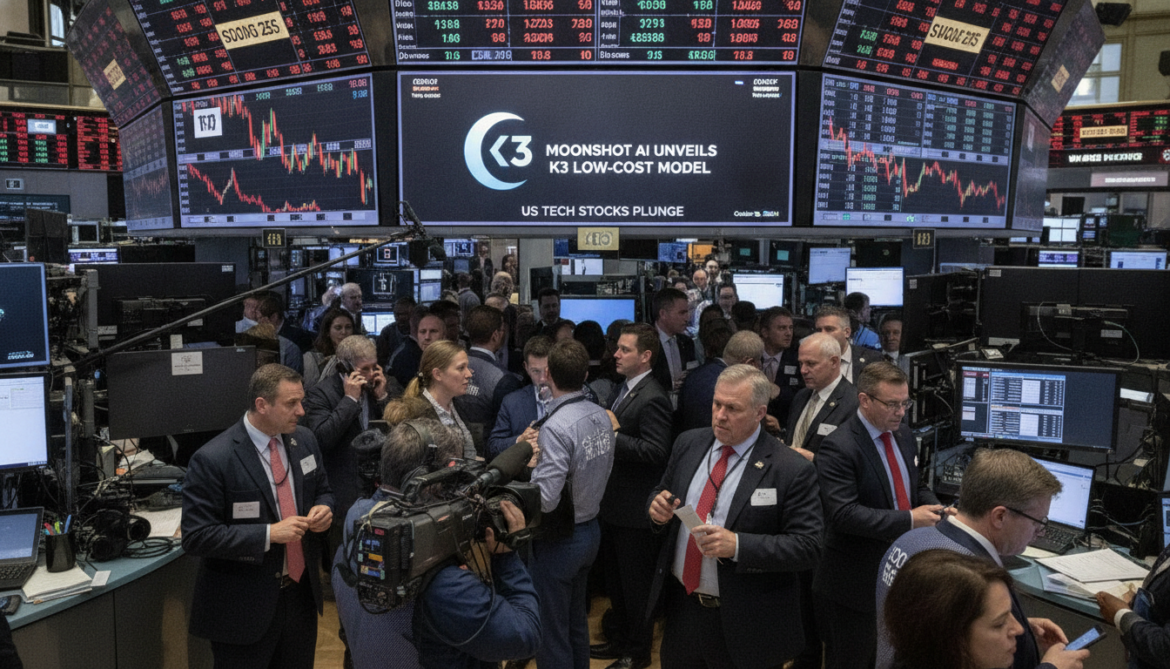 Moonshot AI's Kimi K3 unveils low-cost model, sparks US tech stock selloff