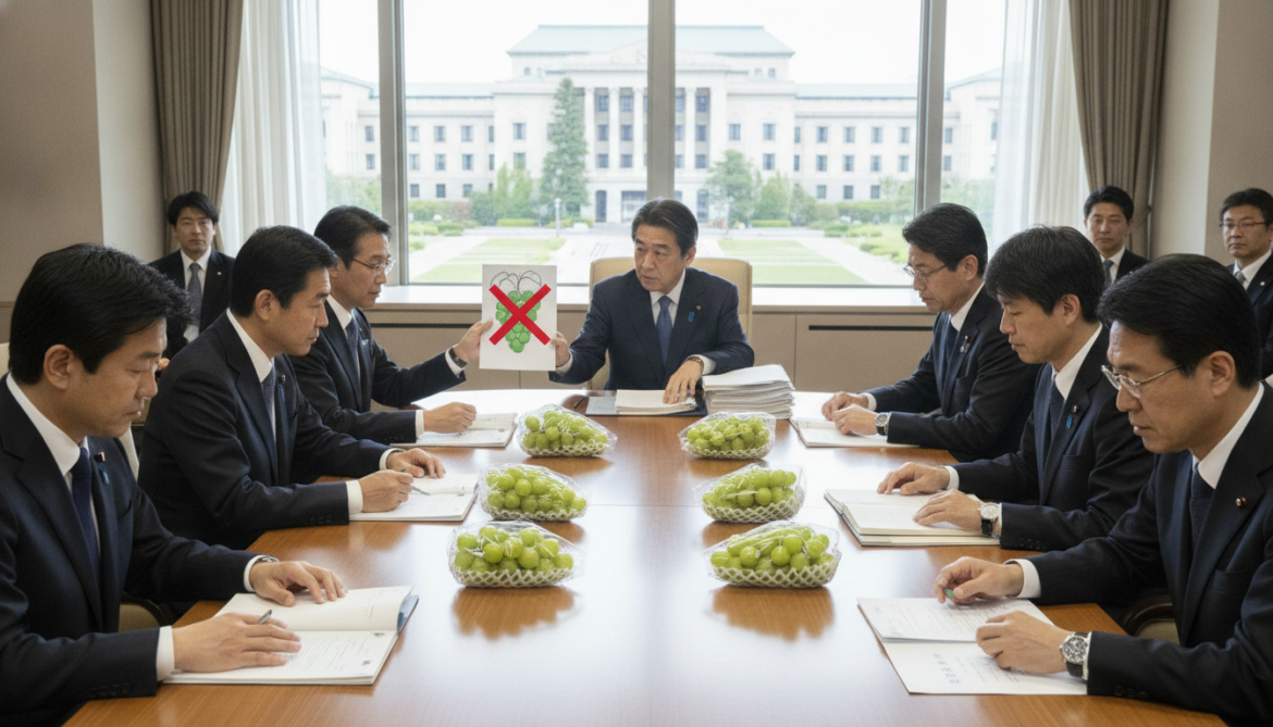Japan Approves Revised Law to Block Unauthorized Exports of Shine Muscat Seedlings