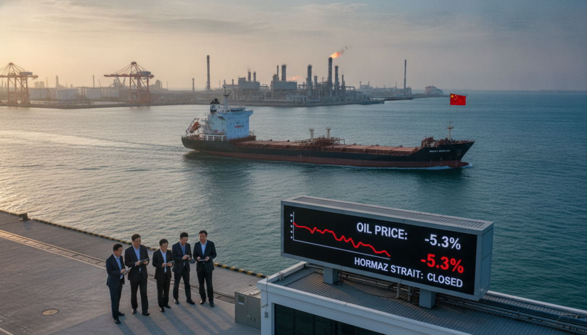 China cuts imports, curbs oil price surge after Hormuz closure
