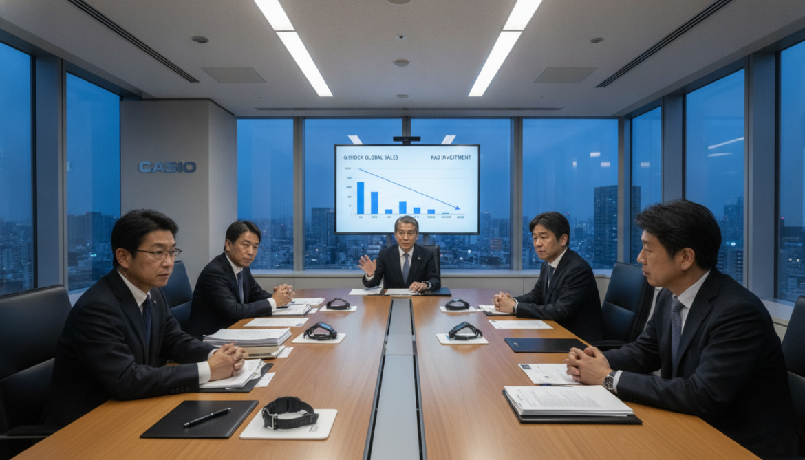 Casio invests reserves to close gap with rivals amid G-Shock slump