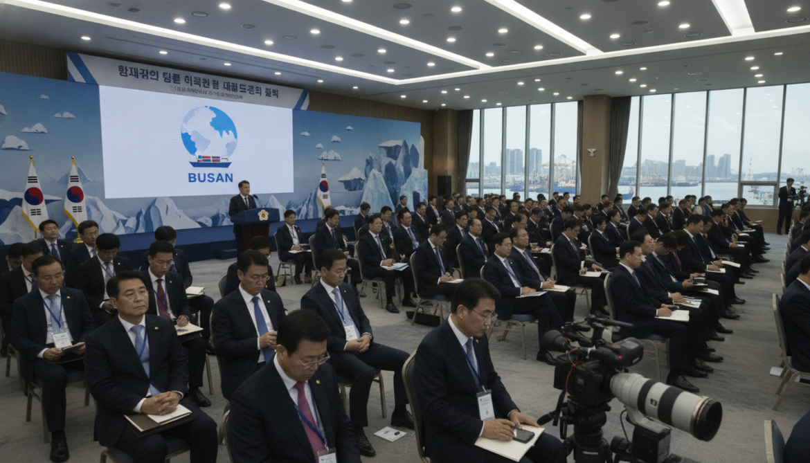 Busan promoted as polar hub by South Korean president to revive economy