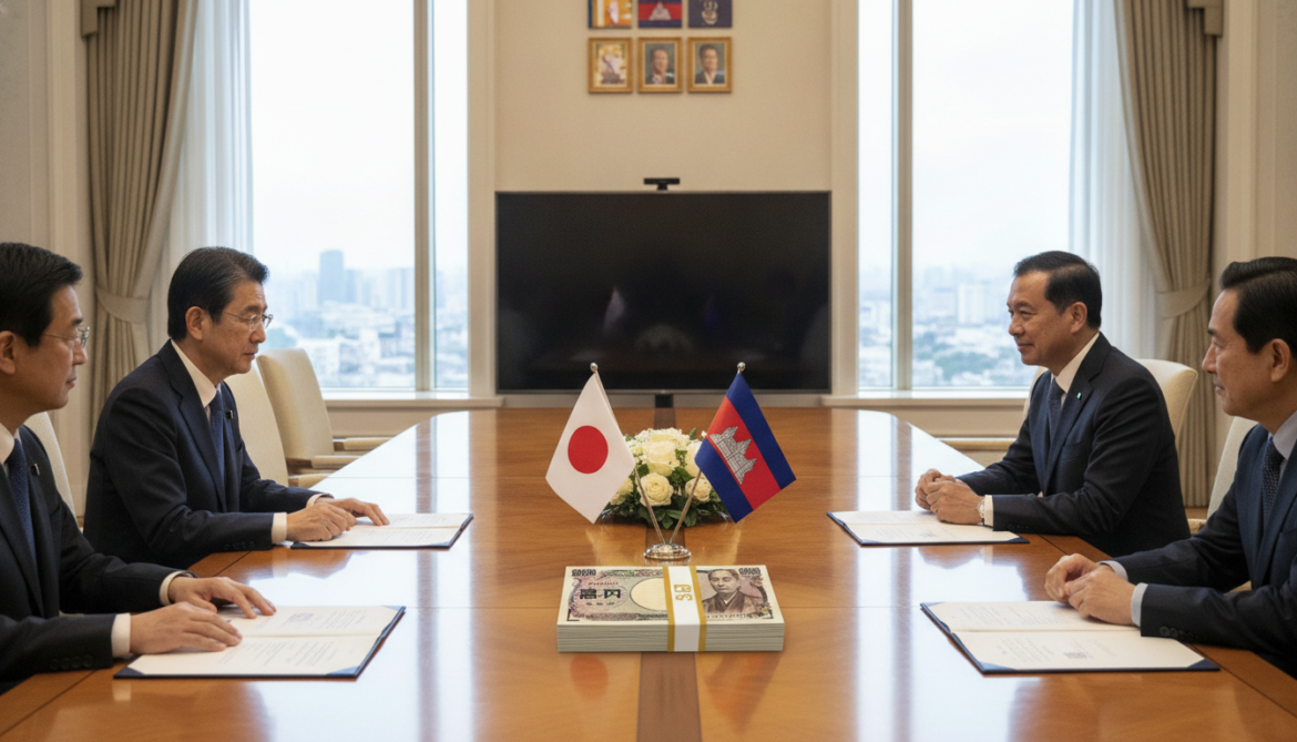 Japan announces 500 million yen Official Security Assistance for Cambodia